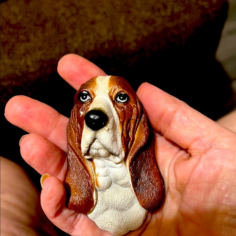 Basset Hound Dog Refrigerator Magnet